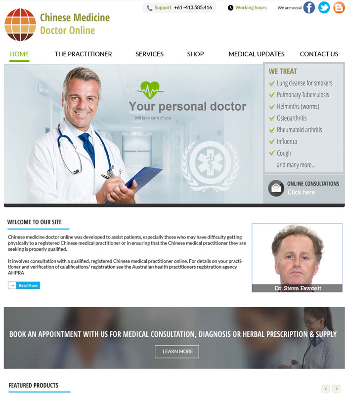 Chinese Medicine Doctor Online
