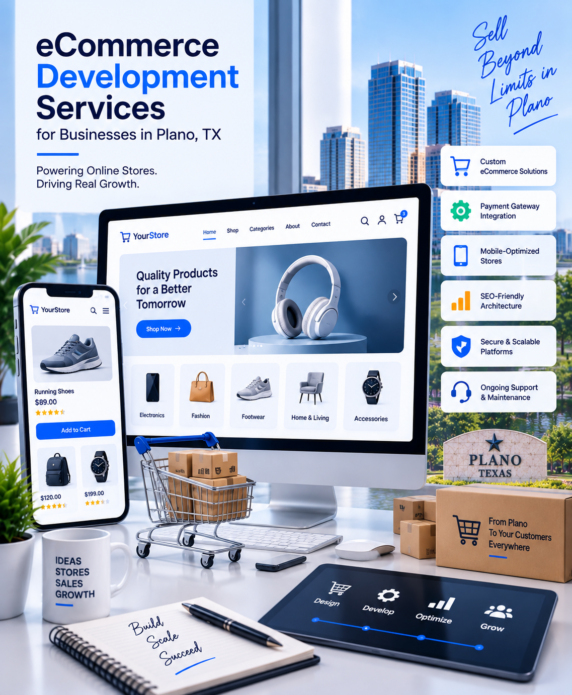 eCommerce website in Plano eCommerce website in Plano
